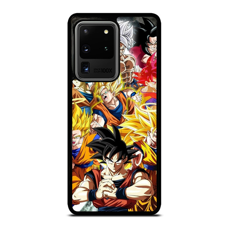 GOKU DRAGON BALL ALL SUPER SAIYAN Samsung Galaxy S20 Ultra Case Cover