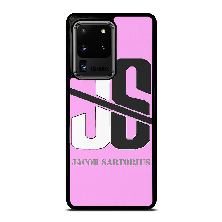JACOB SARTORIUS PINK LOGO Samsung Galaxy S20 Ultra Case Cover