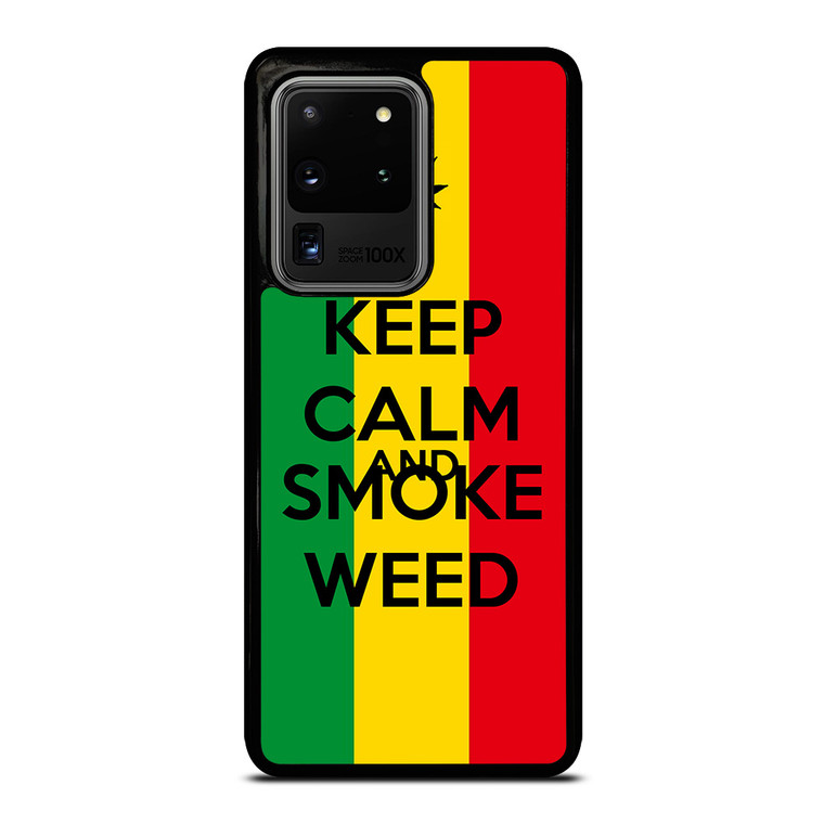 KEEP CALM AND SMOKE WEED 2 Samsung Galaxy S20 Ultra Case Cover KEEP CALM AND SMOKE WEED 2 Samsung Galaxy S20 Ultra Case Cover