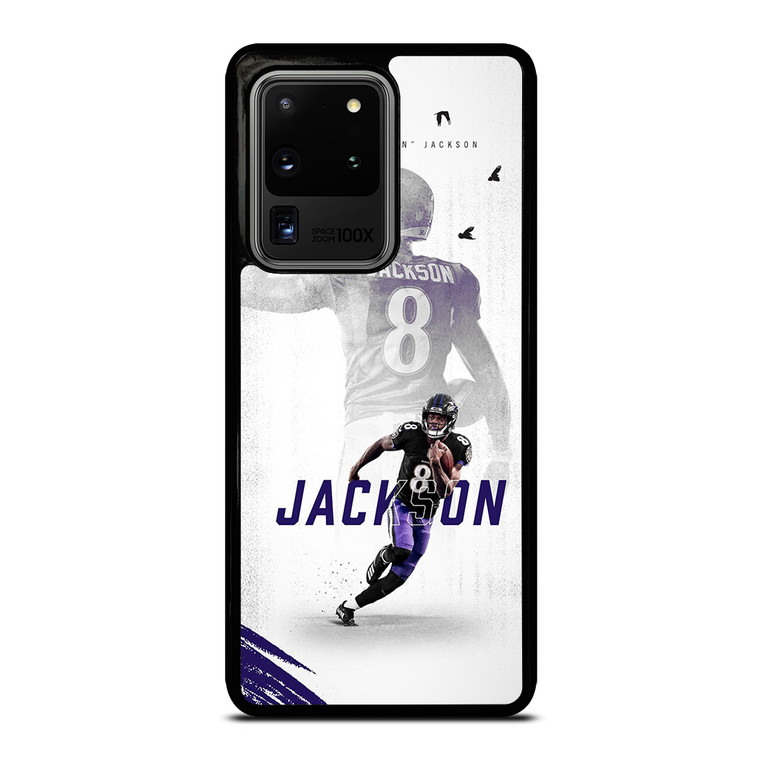LAMAR JACKSON ACTION Samsung Galaxy S20 Ultra Case Cover