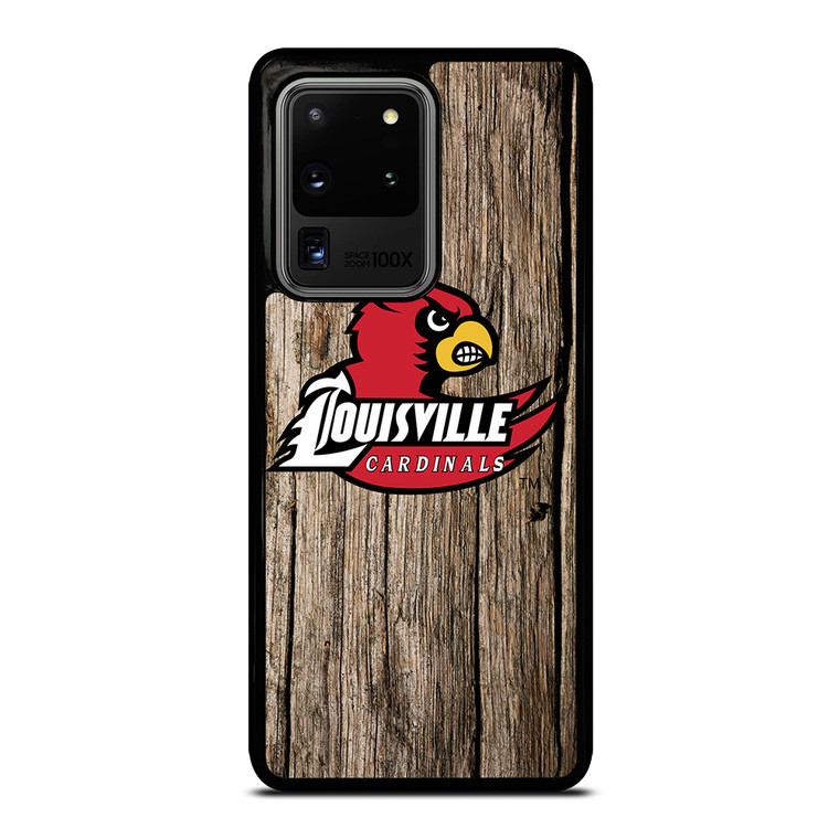 LOUISVILLE CARDINALS WOODEN Samsung Galaxy S20 Ultra Case Cover LOUISVILLE CARDINALS WOODEN Samsung Galaxy S20 Ultra Case Cover