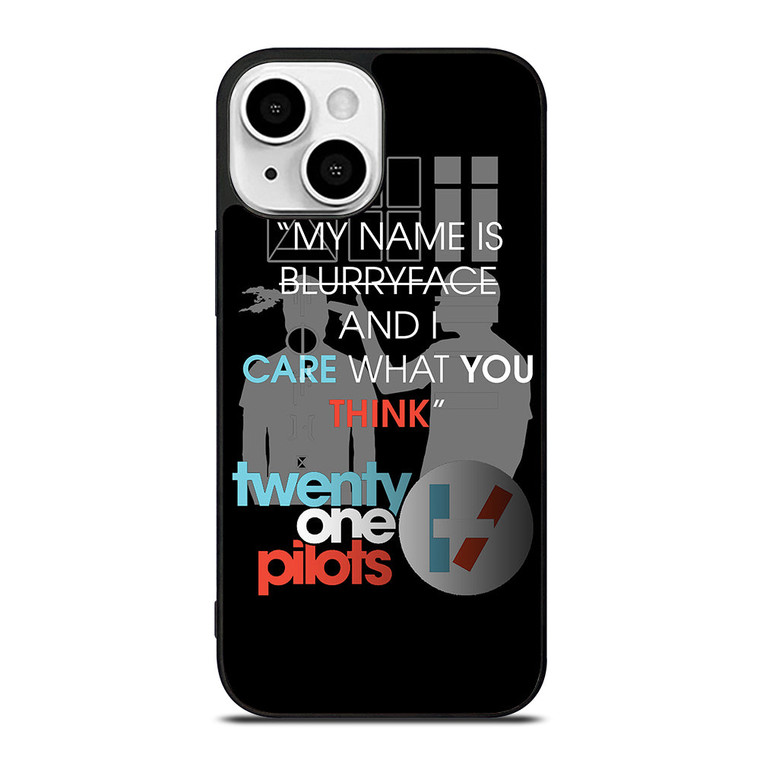 TWENTY ONE PILOTS SHOOT LYRICS iPhone 13 Mini Case Cover