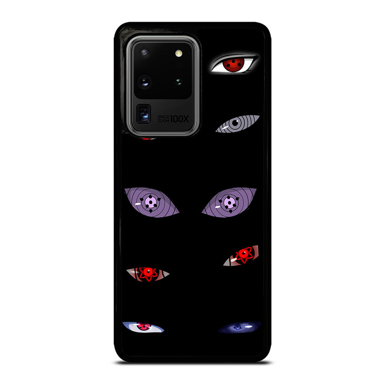 NARUTO SHARINGAN EYE COLLAGE Samsung Galaxy S20 Ultra Case Cover NARUTO SHARINGAN EYE COLLAGE Samsung Galaxy S20 Ultra Case Cover