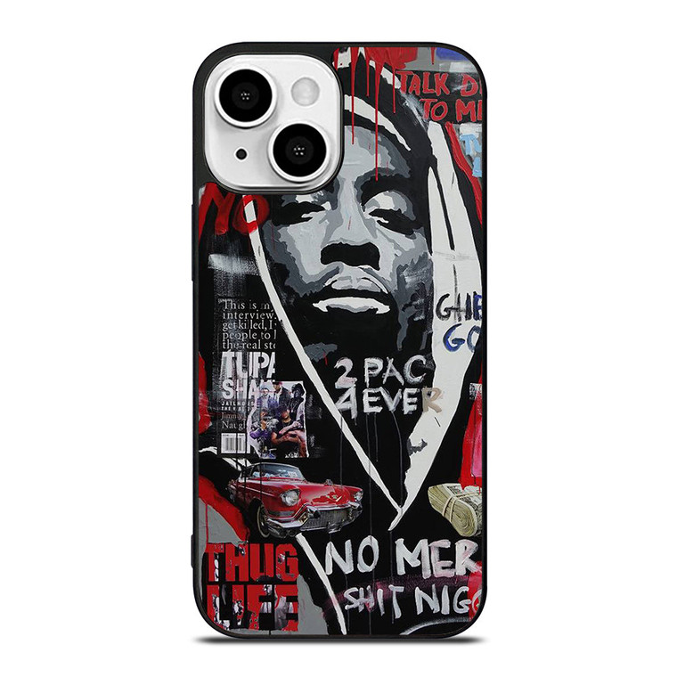 TUPAC 2PAC RAPPER 2 iPhone 13 Mini Case Cover