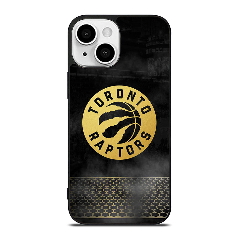 TORONTO RAPTORS LOGO GOLD iPhone 13 Mini Case Cover