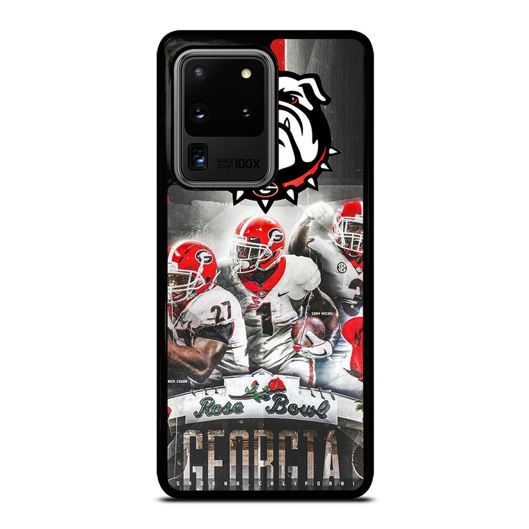 UGA GEORGIA BULLDOGS ROSE BOWL Samsung Galaxy S20 Ultra Case Cover
