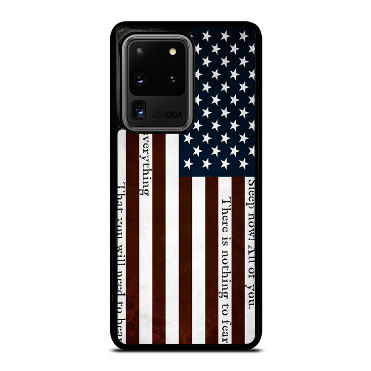 USA RED QUOTES Samsung Galaxy S20 Ultra Case Cover
