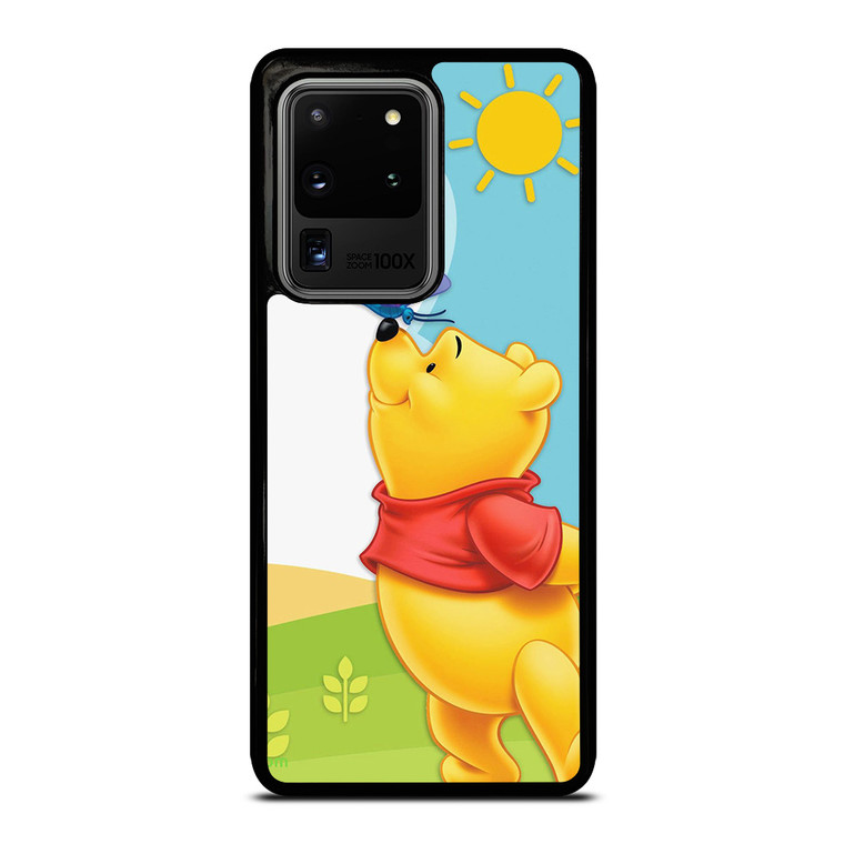 WINNIE THE POOH BUTTERFLY Samsung Galaxy S20 Ultra Case Cover