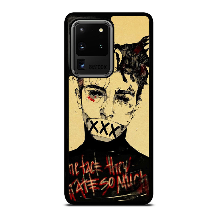 XXXTENTACION RAPPER FACE Samsung Galaxy S20 Ultra Case Cover