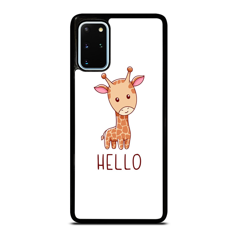 GIRAFFE HELLO Samsung Galaxy S20 Plus Case Cover GIRAFFE HELLO Samsung Galaxy S20 Plus Case Cover