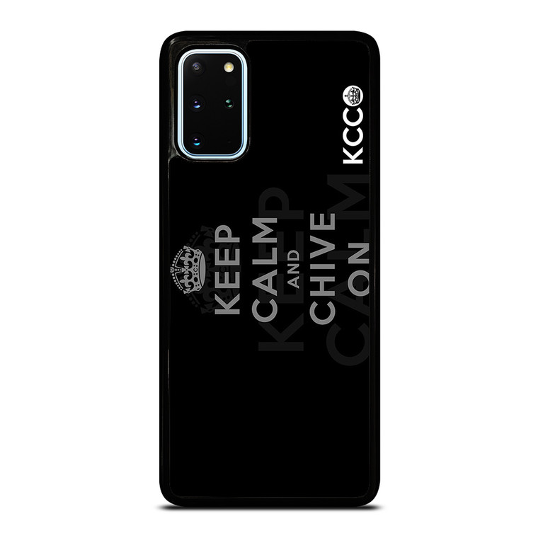 KEEP CALM AND CHIVE ON 7 Samsung Galaxy S20 Plus Case Cover