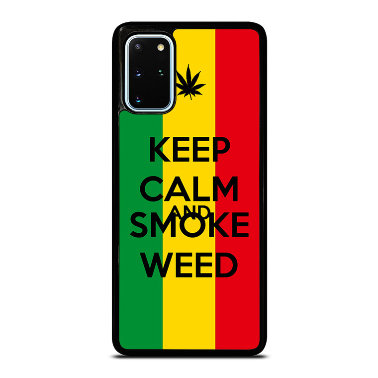 KEEP CALM AND SMOKE WEED 2 Samsung Galaxy S20 Plus Case Cover KEEP CALM AND SMOKE WEED 2 Samsung Galaxy S20 Plus Case Cover