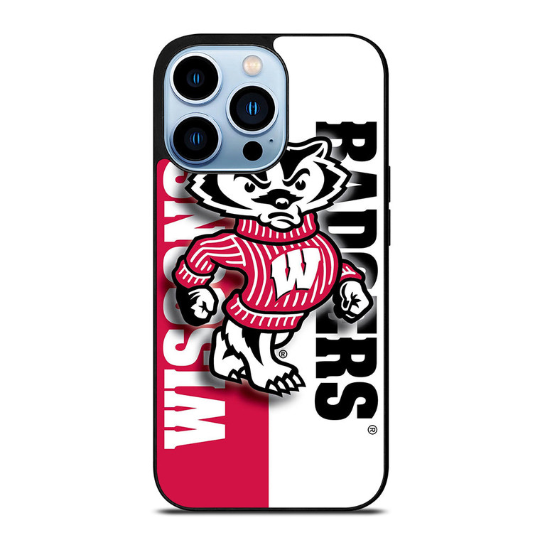 WISCONSIN BADGERS LOGO NEW iPhone 13 Pro Max Case Cover