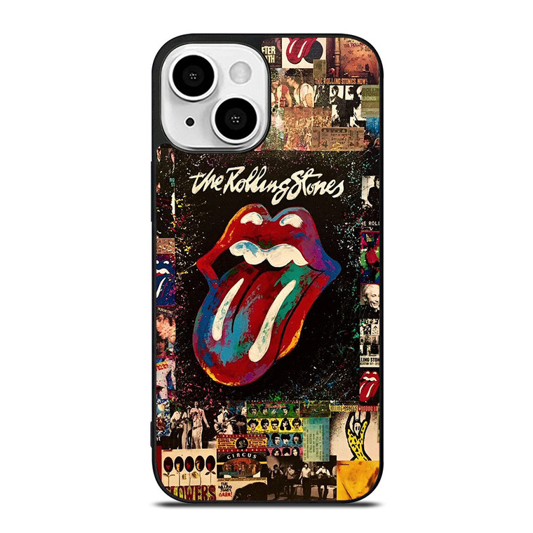 THE ROLLING STONES BAND COLLAGE iPhone 13 Mini Case Cover