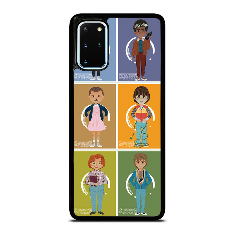 STRANGER THINGS CHARACTERS 3 Samsung Galaxy S20 Plus Case Cover