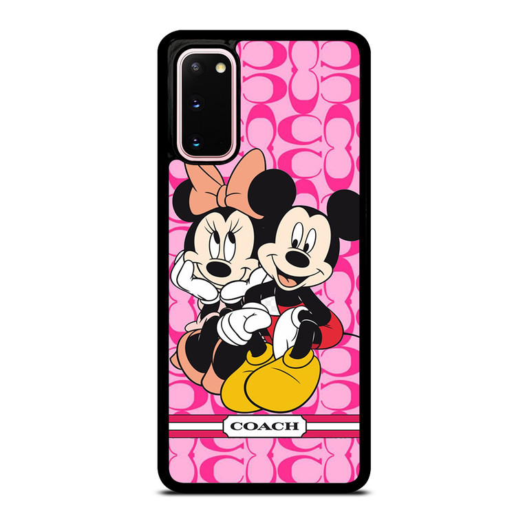 COACH MICKEY MINNIE Samsung Galaxy S20 Case Cover