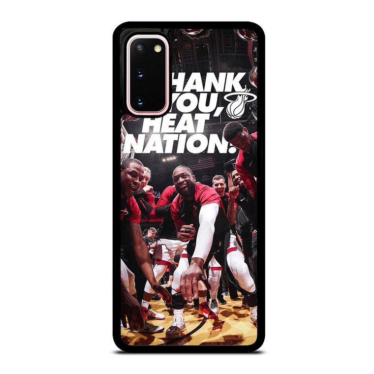 DWYANE WADE HEAT NATION Samsung Galaxy S20 Case Cover
