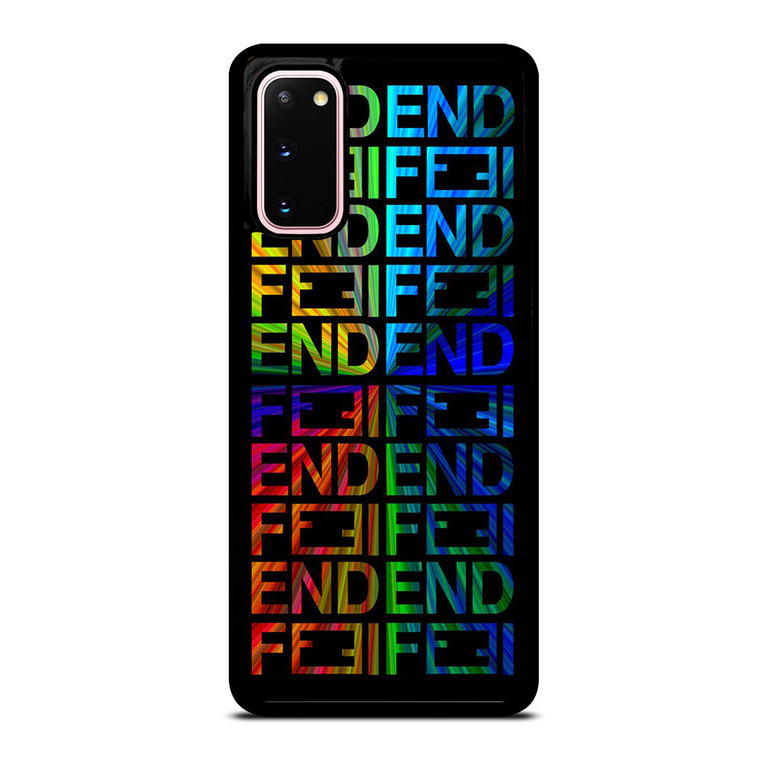 FENDI COLORED Samsung Galaxy S20 Case Cover