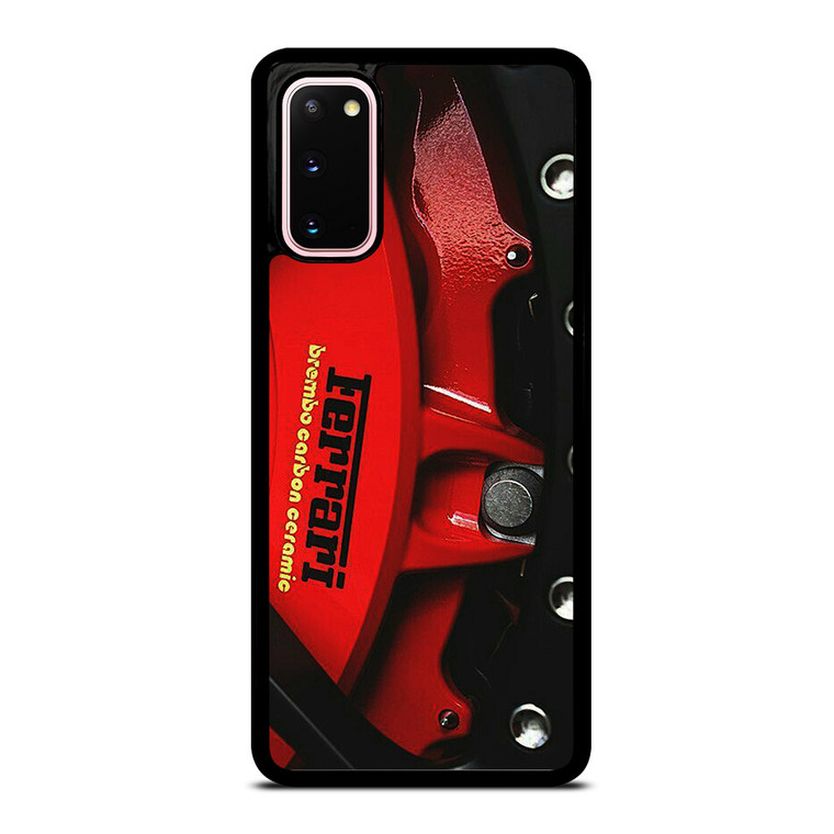FERRARI LOGO RIM Samsung Galaxy S20 Case Cover FERRARI LOGO RIM Samsung Galaxy S20 Case Cover