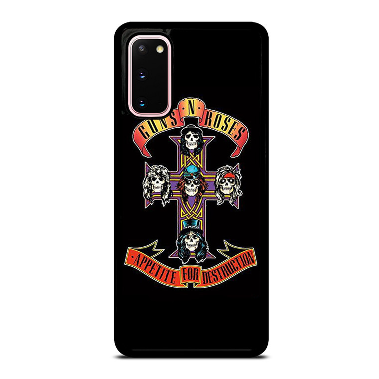 GUNS N' ROSES APPETITE LOGO Samsung Galaxy S20 Case Cover GUNS N' ROSES APPETITE LOGO Samsung Galaxy S20 Case Cover