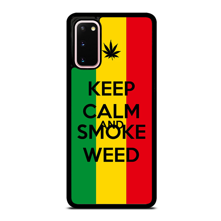 KEEP CALM AND SMOKE WEED 2 Samsung Galaxy S20 Case Cover KEEP CALM AND SMOKE WEED 2 Samsung Galaxy S20 Case Cover