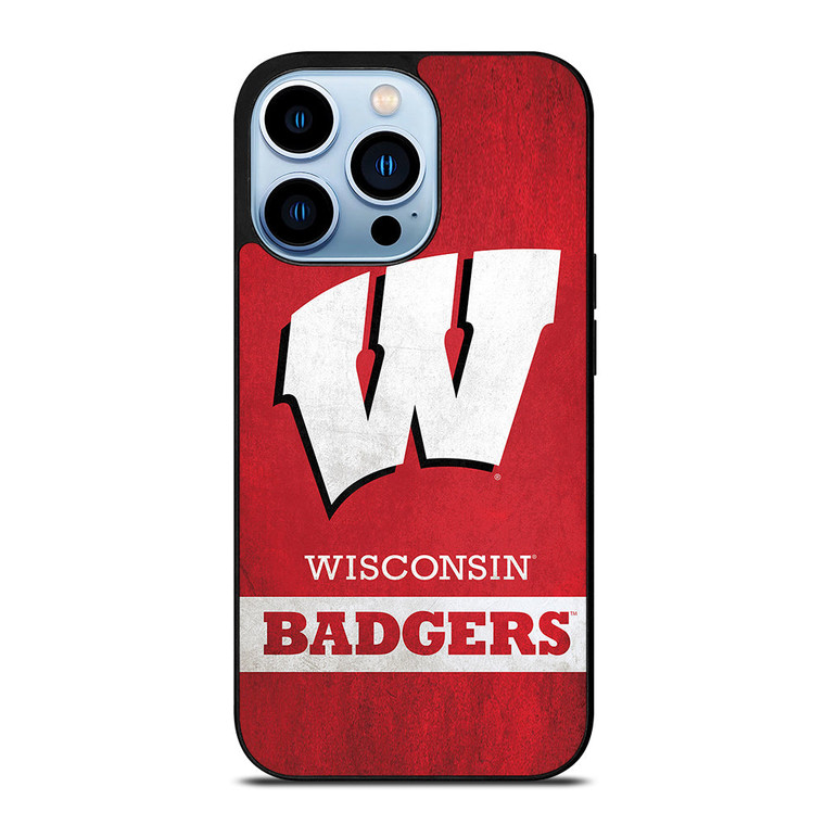 WISCONSIN BADGERS 3 iPhone 13 Pro Max Case Cover