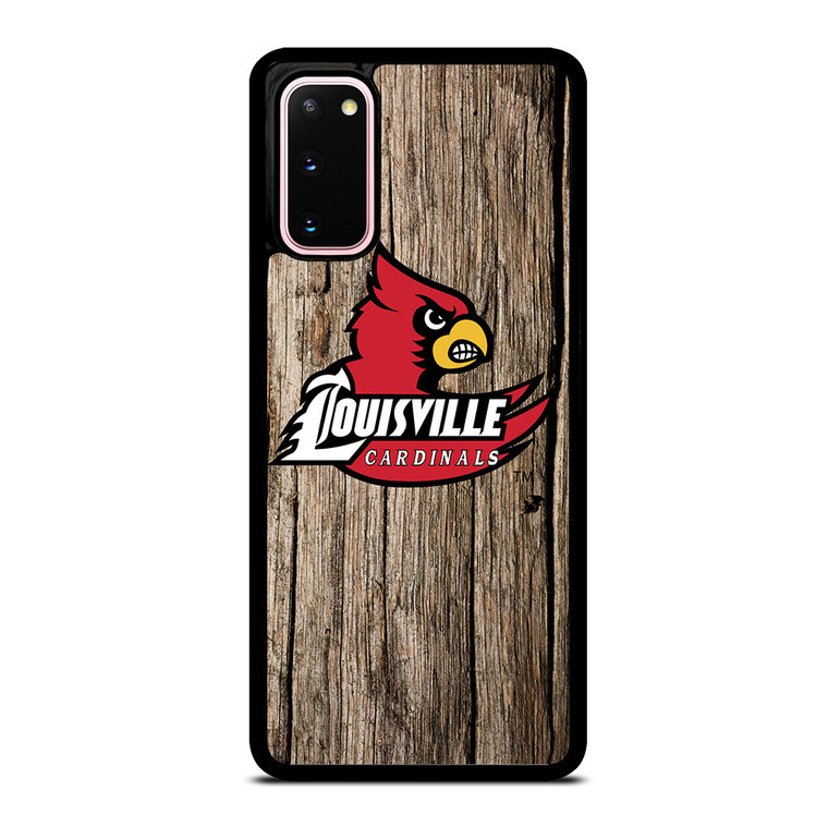 LOUISVILLE CARDINALS WOODEN Samsung Galaxy S20 Case Cover LOUISVILLE CARDINALS WOODEN Samsung Galaxy S20 Case Cover