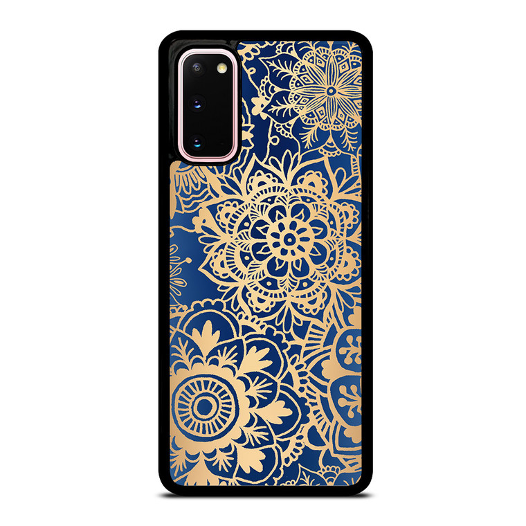 MANDALA BLUE PATTERN Samsung Galaxy S20 Case Cover MANDALA BLUE PATTERN Samsung Galaxy S20 Case Cover