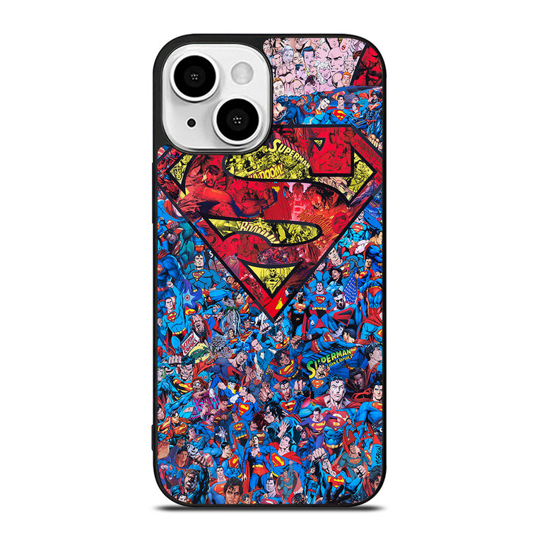 SUPERMAN SUPERHERO LOGO iPhone 13 Mini Case Cover