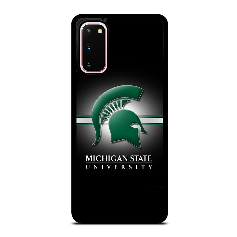 MICHIGAN STATE FOOTBALL Samsung Galaxy S20 Case Cover MICHIGAN STATE FOOTBALL Samsung Galaxy S20 Case Cover