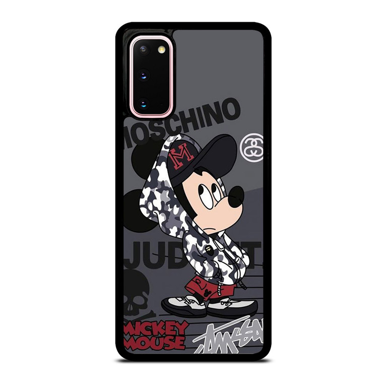 MICKEY MOUSE MOSCHINO Samsung Galaxy S20 Case Cover MICKEY MOUSE MOSCHINO Samsung Galaxy S20 Case Cover