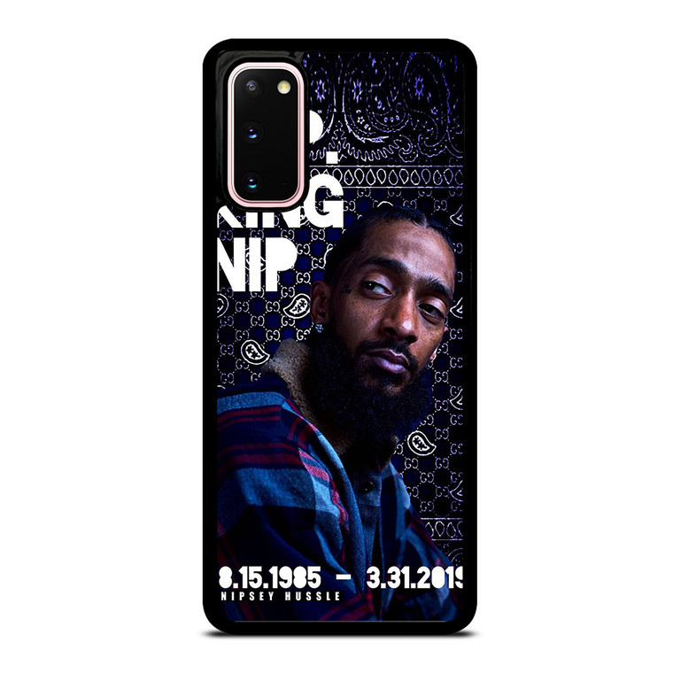 NIPSEY HUSSLE KING NIP Samsung Galaxy S20 Case Cover