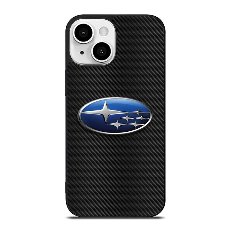 SUBARU LOGO CARBON iPhone 13 Mini Case Cover