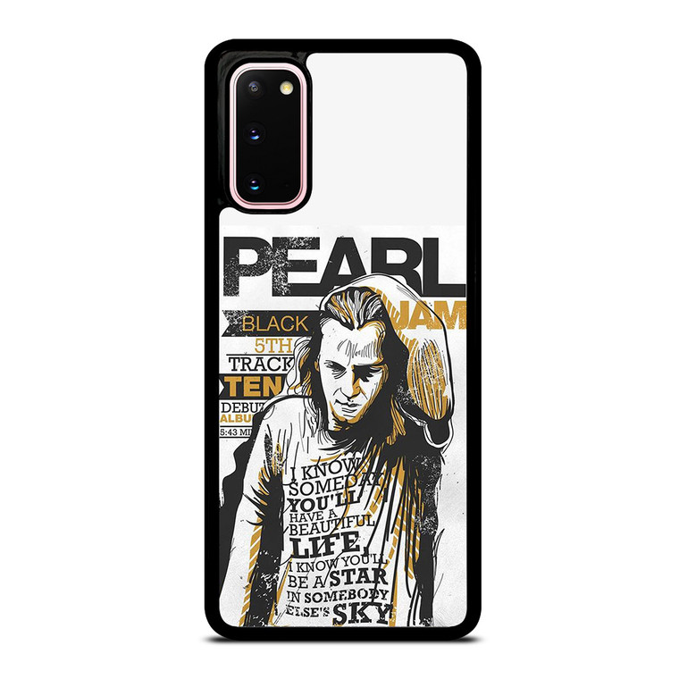 PEARL JAM ROCK BAND Samsung Galaxy S20 Case Cover PEARL JAM ROCK BAND Samsung Galaxy S20 Case Cover