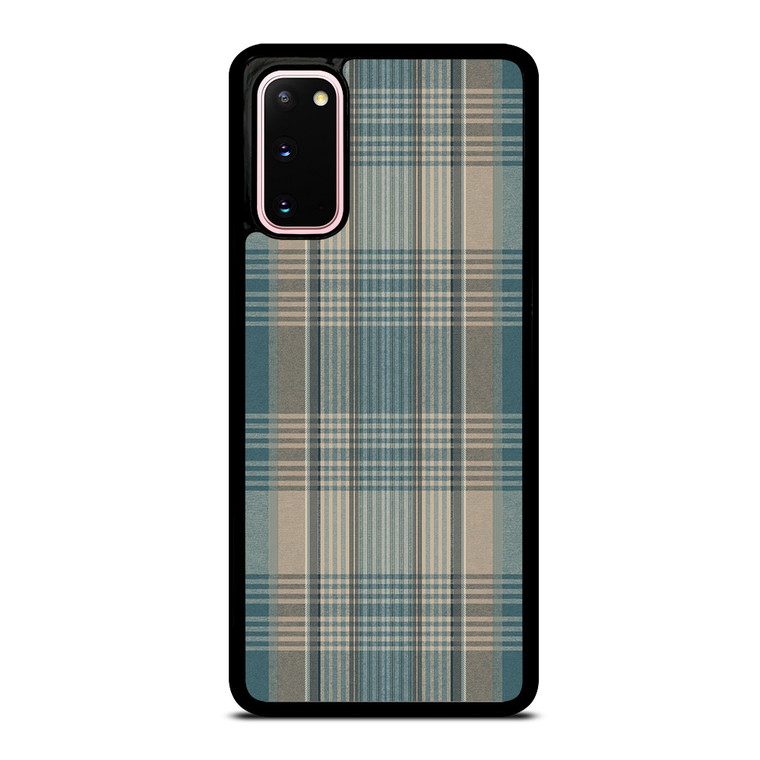 PLAID GREY Samsung Galaxy S20 Case Cover