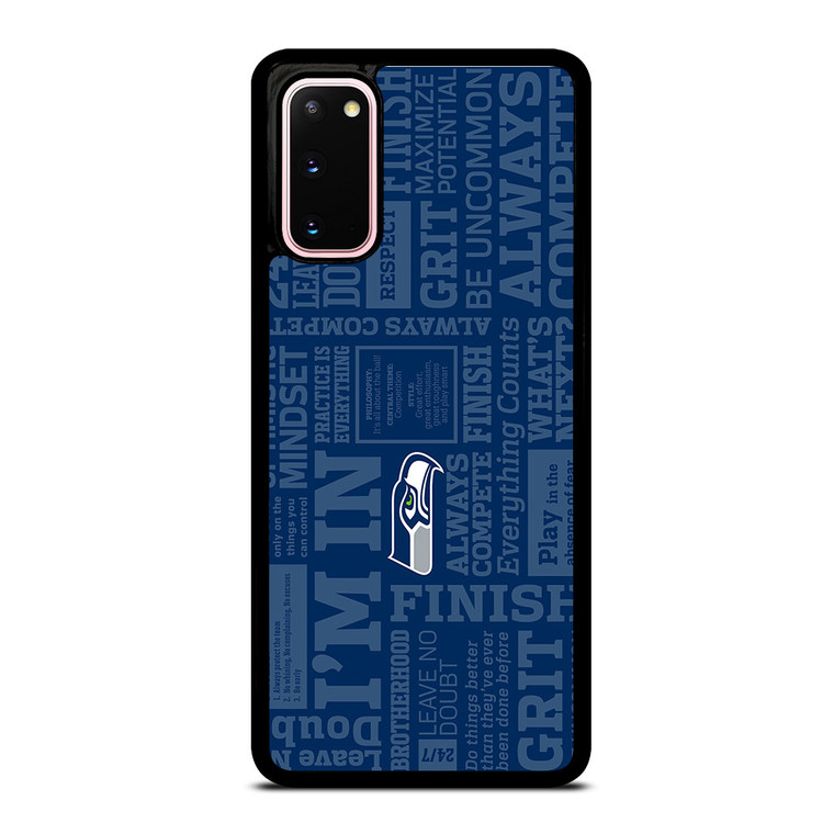 SEATTLE SEAHAWKS MANTRA Samsung Galaxy S20 Case Cover