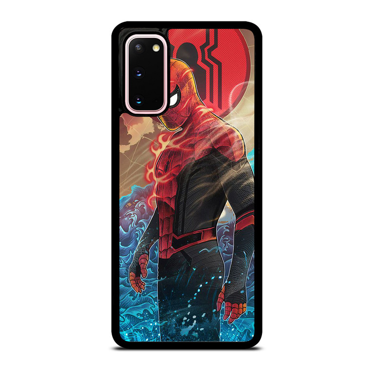SPIDERMAN FLAME Samsung Galaxy S20 Case Cover