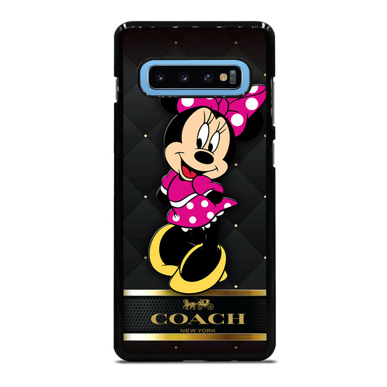 COACH MINNIE GOLD Samsung Galaxy S10 Plus Case Cover