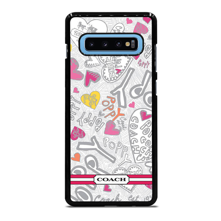 COACH STRIPE LOGO Samsung Galaxy S10 Plus Case Cover