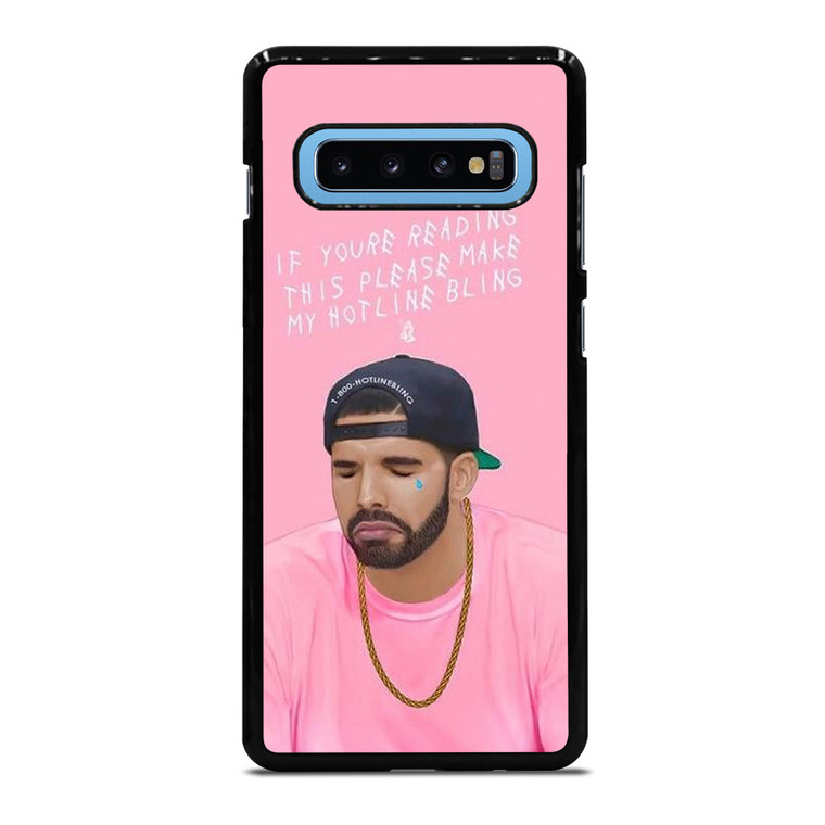 DRAKE RAPPER PINK BLINK Samsung Galaxy S10 Plus Case Cover