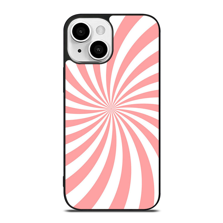 SPIRAL PINK iPhone 13 Mini Case Cover
