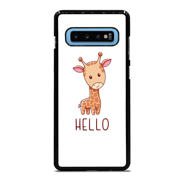 GIRAFFE HELLO Samsung Galaxy S10 Plus Case Cover