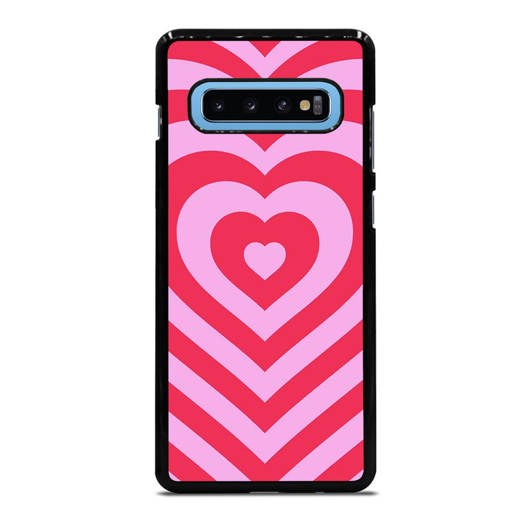 HEARTS PINK Samsung Galaxy S10 Plus Case Cover