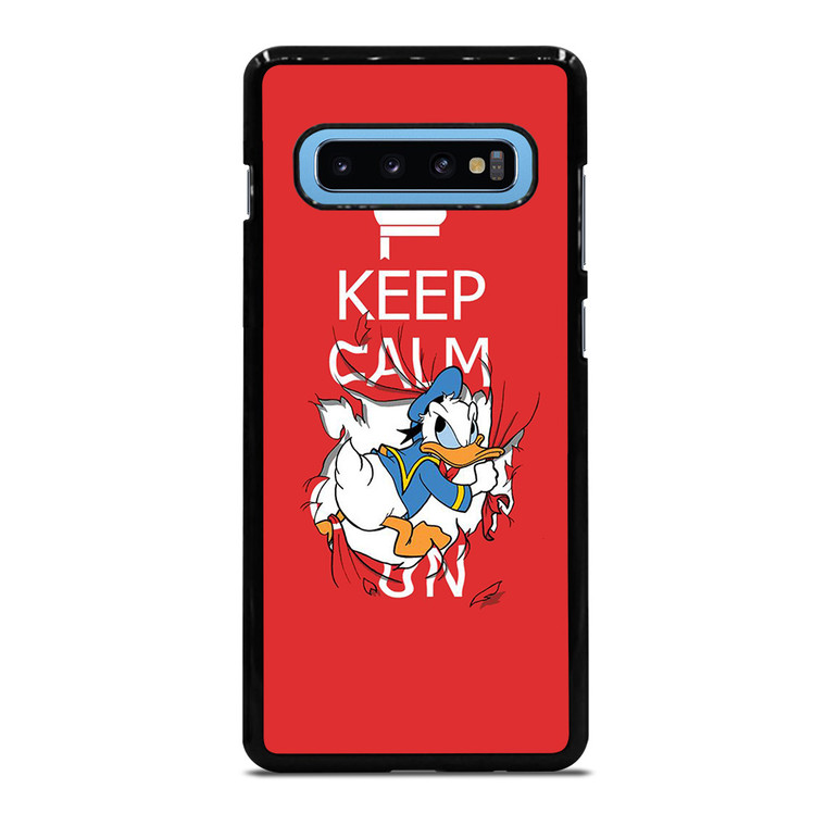 KEEP CALM DONALD DUCK Samsung Galaxy S10 Plus Case Cover