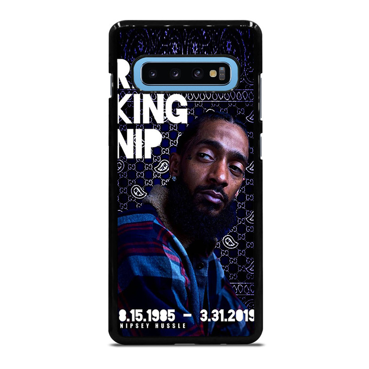 NIPSEY HUSSLE KING NIP Samsung Galaxy S10 Plus Case Cover
