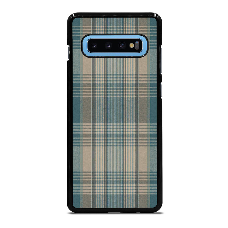 PLAID GREY Samsung Galaxy S10 Plus Case Cover