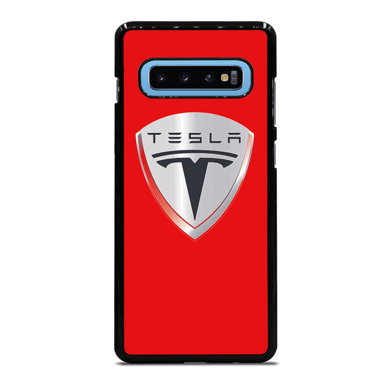 TESLA RED LOGO Samsung Galaxy S10 Plus Case Cover