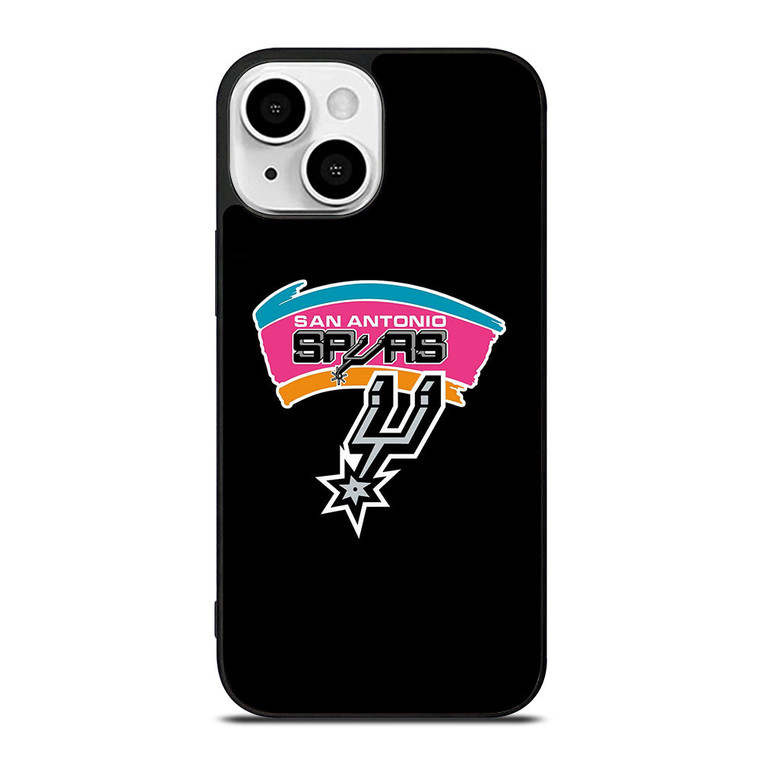 SAN ANTONIO SPURS NBA LOGO iPhone 13 Mini Case Cover SAN ANTONIO SPURS NBA LOGO iPhone 13 Mini Case Cover