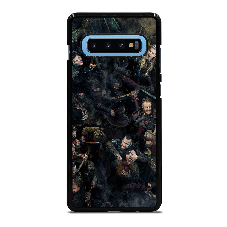 VIKINGS WAR COLLAGE Samsung Galaxy S10 Plus Case Cover VIKINGS WAR COLLAGE Samsung Galaxy S10 Plus Case Cover