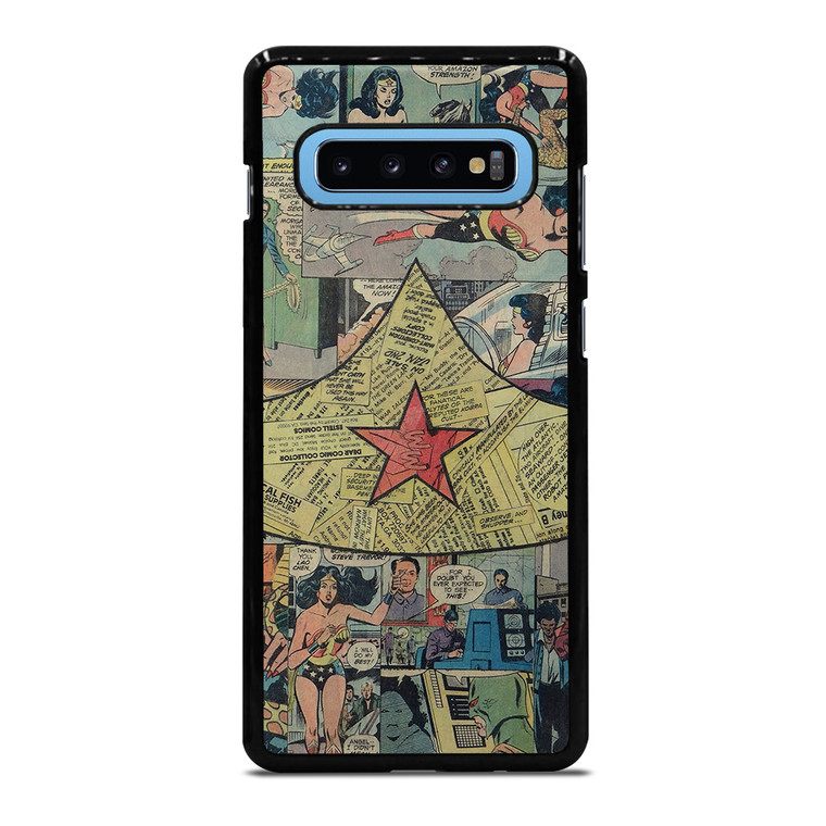 WONDER WOMAN LOGO ART Samsung Galaxy S10 Plus Case Cover WONDER WOMAN LOGO ART Samsung Galaxy S10 Plus Case Cover